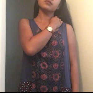 Angel Jeans Navy Blue Blouse